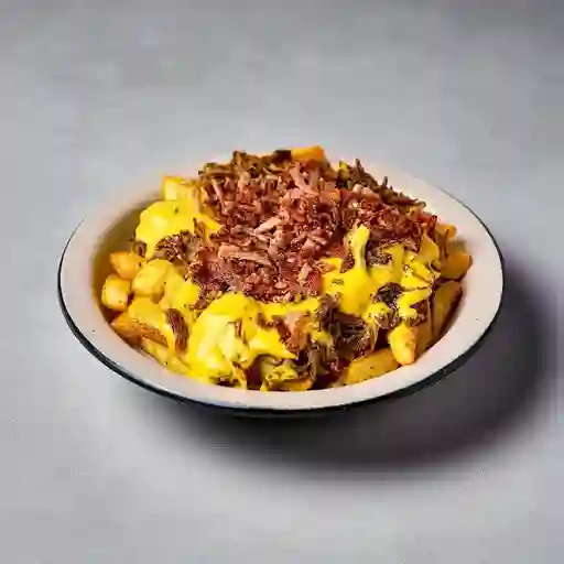 Barbacoa Bacon Cheese Fries