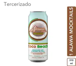 Alawa Drinks Bebida Con Sabor Limonada de Coco Beach Mocktail