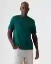 Camiseta Hombre Verde Talla S 842G012_VER195220 Americanino