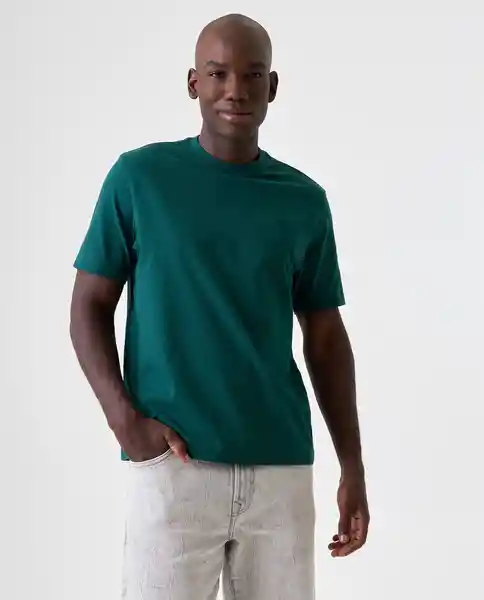 Camiseta Hombre Verde Talla S 842G012_VER195220 Americanino