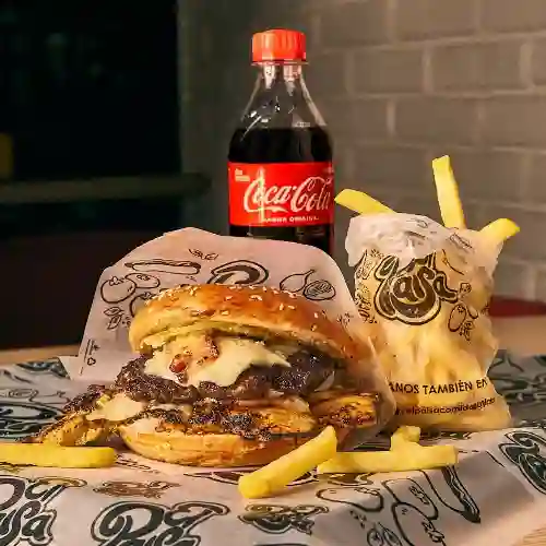 Combo Hamburguesa Mixta