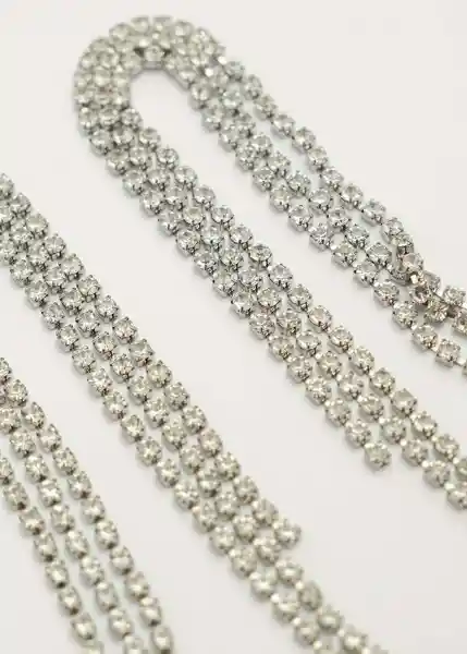 Joyeria Mujer Gris Plateado Medio 339g037 Naf Naf