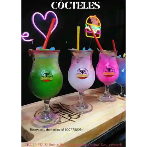 Cocteles Granizados con Licor