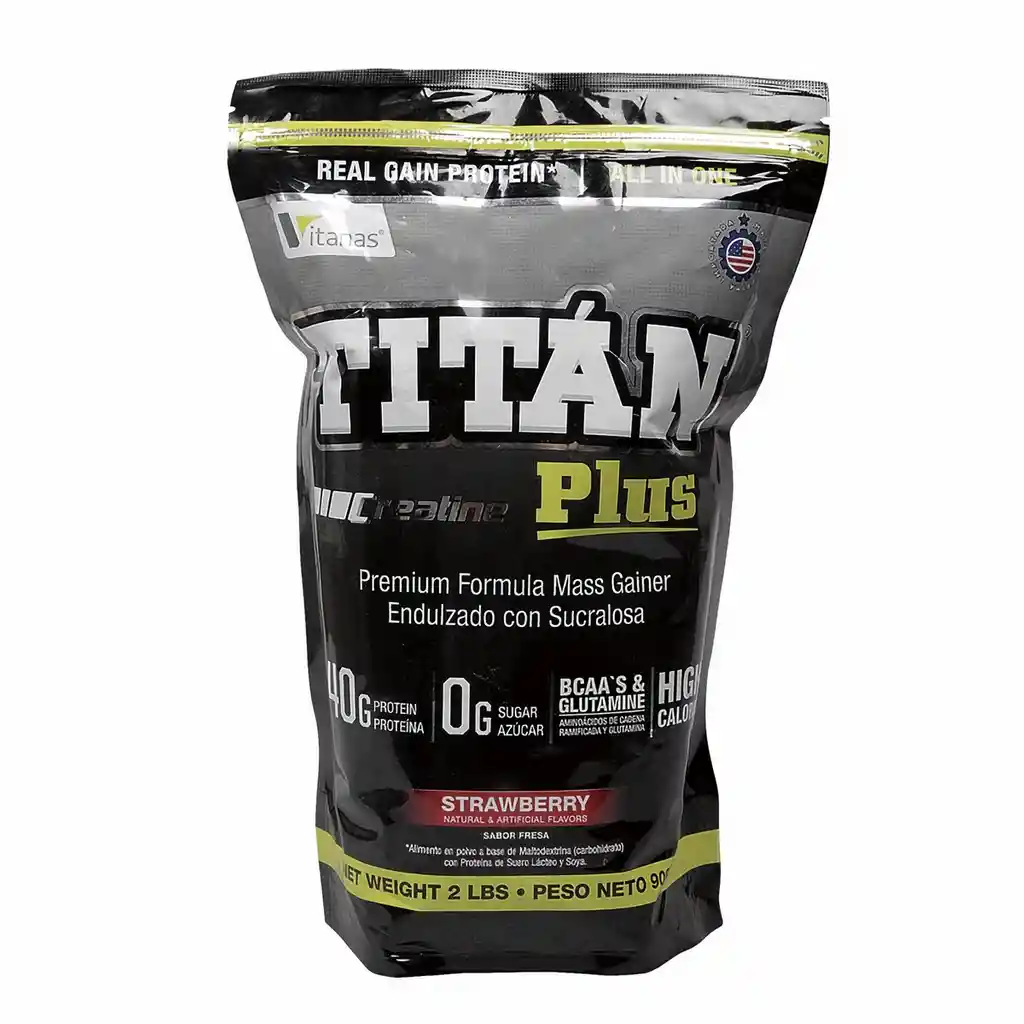 Titan Plus Fresa Bolx2Lbs New