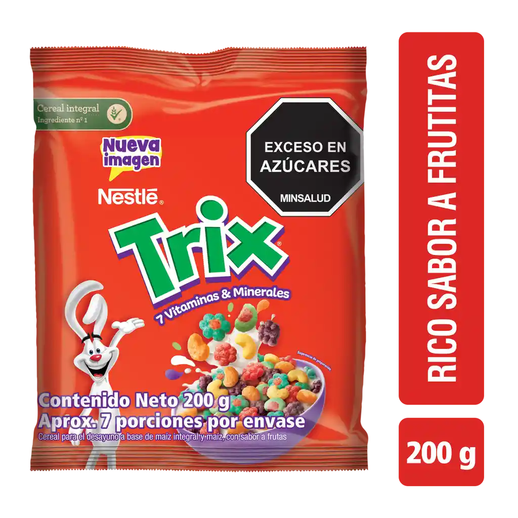 Cereal TRIX Nestlé por 200g