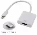 Convertidor Adaptador Usb 3.1 Tipo C A Hdmi 