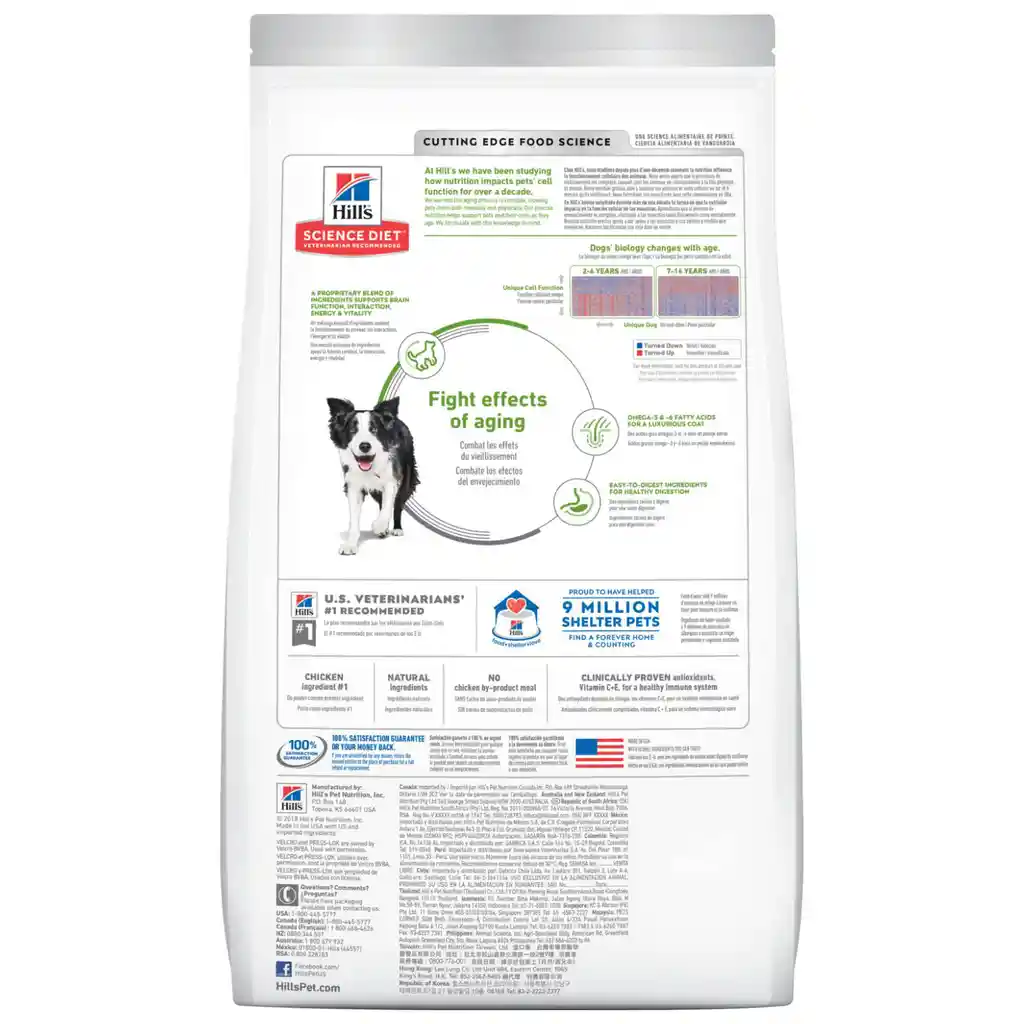 Hill's Alimento Para Perro Canine Adulto 7+ Youthful