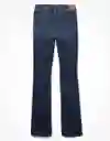 Jean Short Skinny Kick Mujer Azul Talla 4 American Eagle