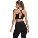 Top Deportivo Sleek Night Mujer Negro-l