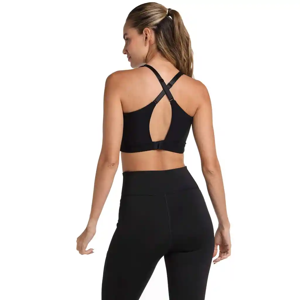 Top Deportivo Sleek Night Mujer Negro-l