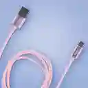 Cable de Datos de Tipo C Oro Rosa Miniso