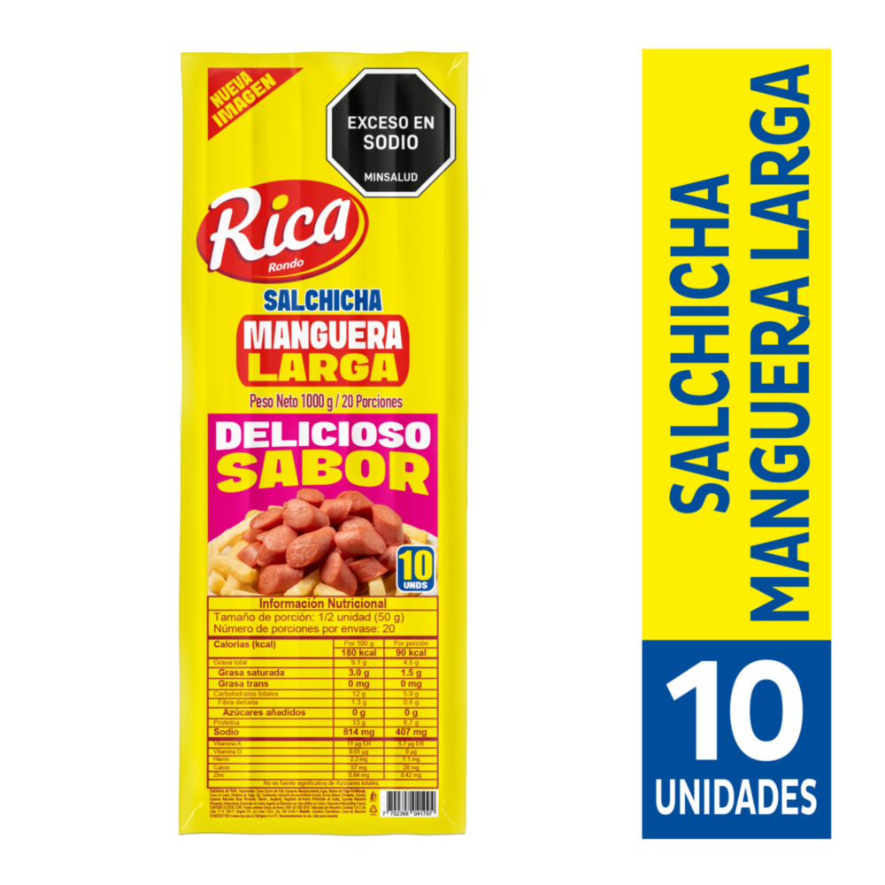 Salchicha Rica Manguera (1000 Gr)