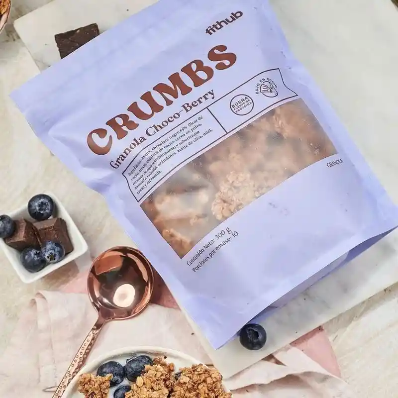 Fithub Granol Crumb Chocolate Berry