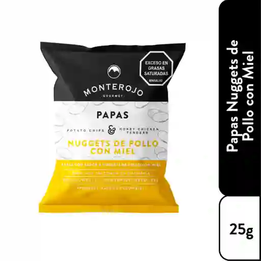 Papas Nuggets de Pollo Con Miel