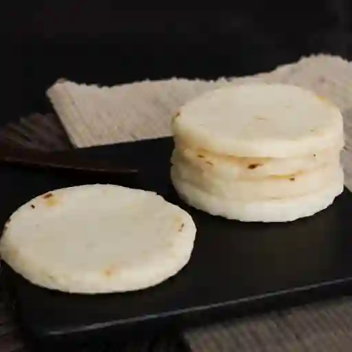 Porción de arepa blanca