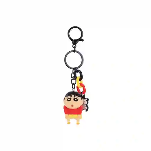 Llavero Shinnosuke Nohara Hip Wiggle Crayon Shinchan Miniso