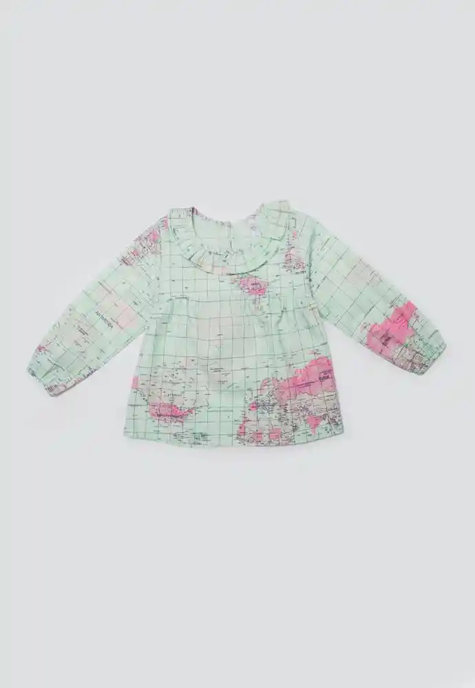 Blusa Manga Larga 2t-estampad4