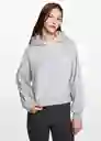 Sudadera Memories Gris Medio Vigore Talla 20 Teen Niñas Mango