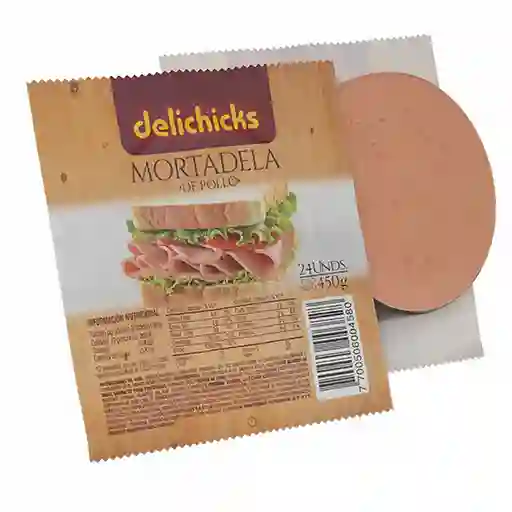 Delichicks Mortadela de Pollo