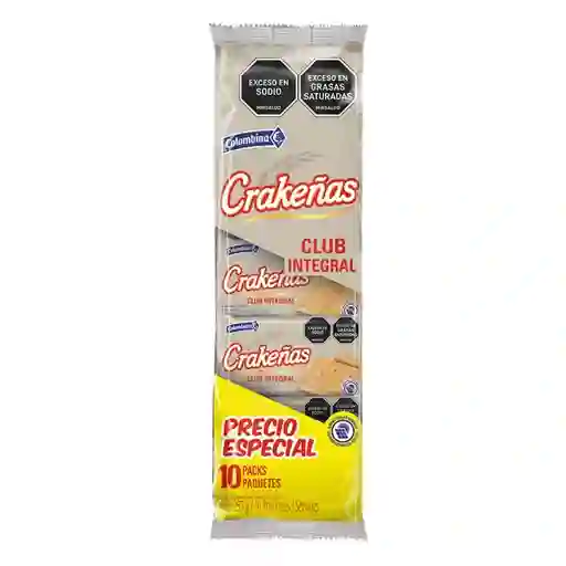 Crakeñas Club Integ Ind 10 Und