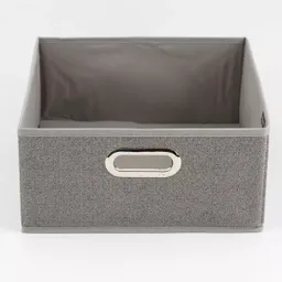 5 Five Simply Smart Caja Plegable Gris Lino 138886c