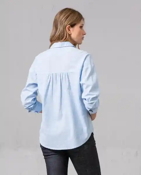 Camisa Mujer Azul XL 210 G103_AZU144318 Rifle