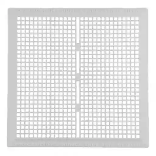 Silplas Rejilla Ventilación Blanca Para Gas 24 cm x 24 cm