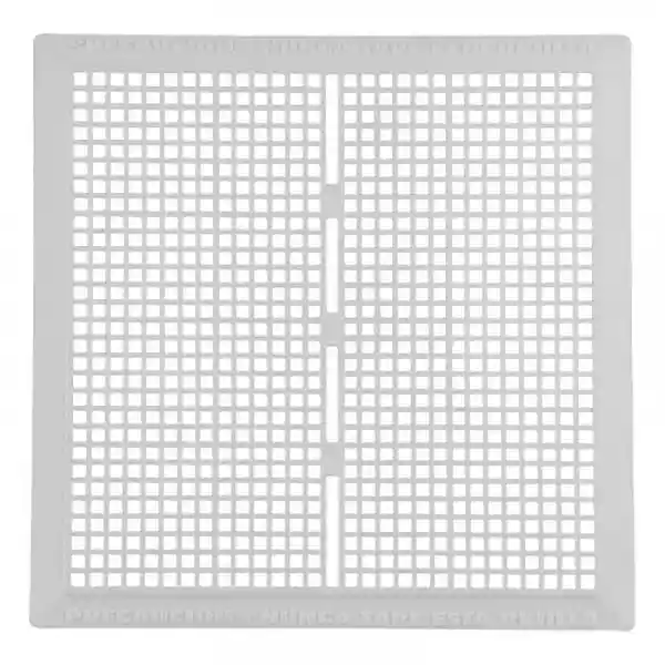 Silplas Rejilla Ventilación Blanca Para Gas 24 cm x 24 cm