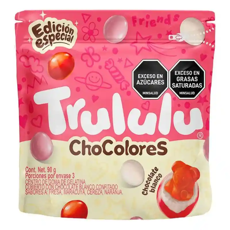 Trululu Goma Gelatina Cubierto Chocolate Chocolores