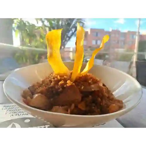 Chaufa Mixto (Cerdo y Pollo)