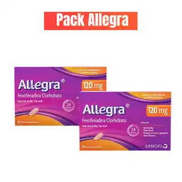 2 x Allegra (120 mg)