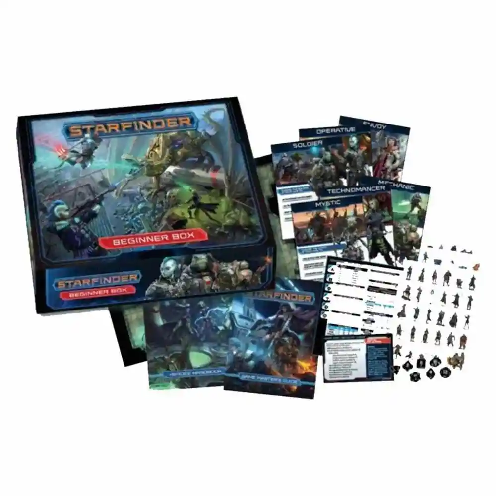 Juego De Mesa Starfinder Caja De Iniciación