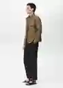 Chaqueta Anton Khaki Talla S Hombre Mango