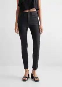 Jean Coating Negro Talla 21 Teen Niñas Mango