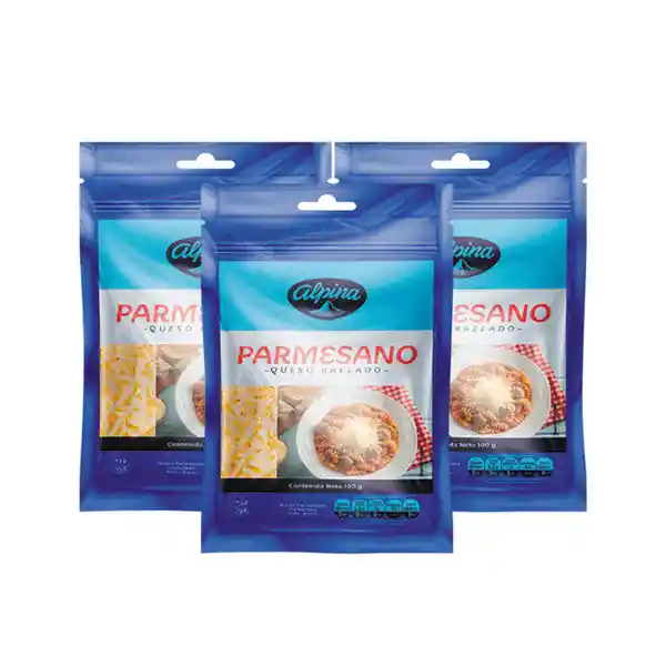 Alpina Pack Queso Parmesano Rallado