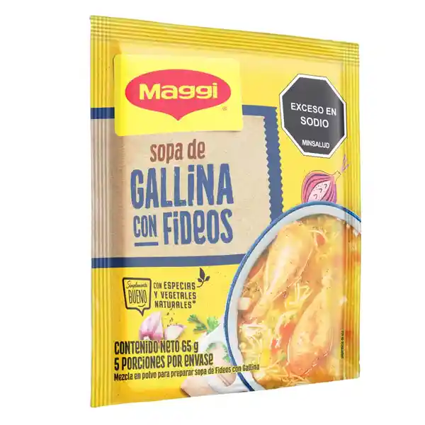 Sopa MAGGI Gallina con Fideos x 65g