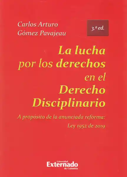 La Lucha Por Los Derechos en el Derecho Disciplinario