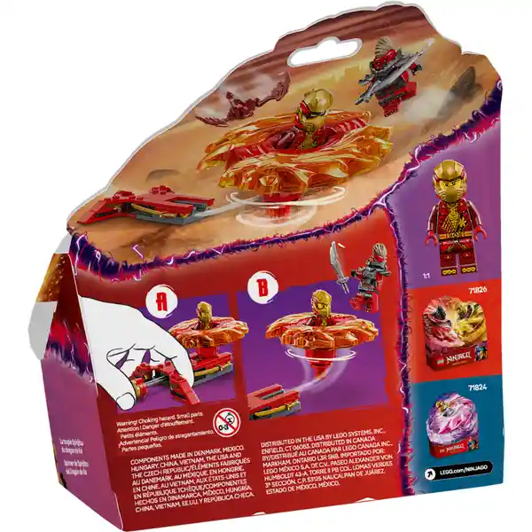 Set Construcción Spinner de Spinjitzu Del Dragón de Kai Lego