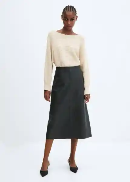 Jersey Vanesa Crudo Talla S Mujer Mango