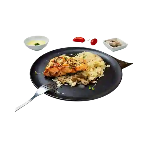 Arroz Cremoso de Champiñones.