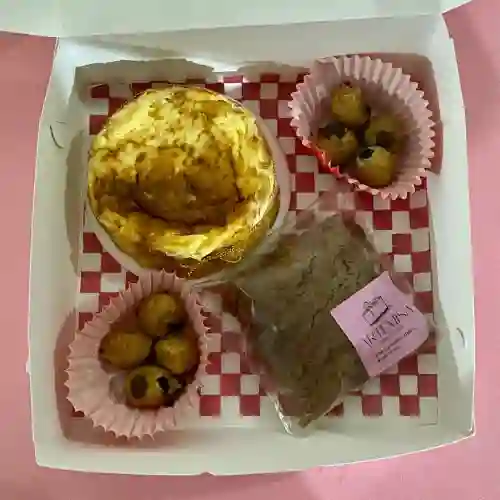 Cheescake de Vainila+brownie+cookies