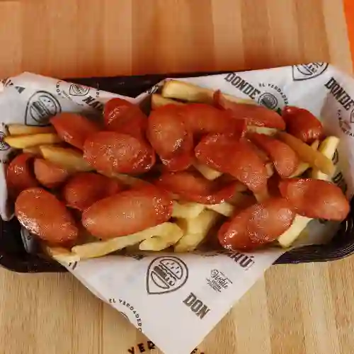 Salchipapa Americano