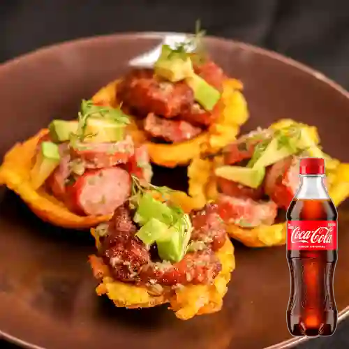Combo Montadito Artesanal + Coca Cola Original 400 ml