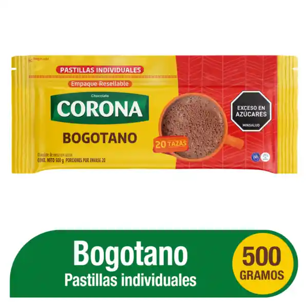 Bogotano Chocolate Sin Azúcar