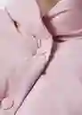 Abrigo Anorak Copo5 Rosa Pastel Talla 67 Niños Mango