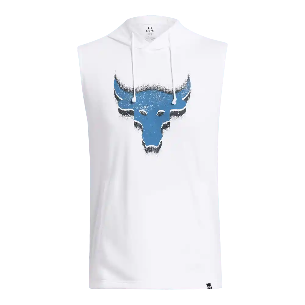 Under Armour Camiseta Pjt Q2 Payoff Flce hd Hombre Blanco LG