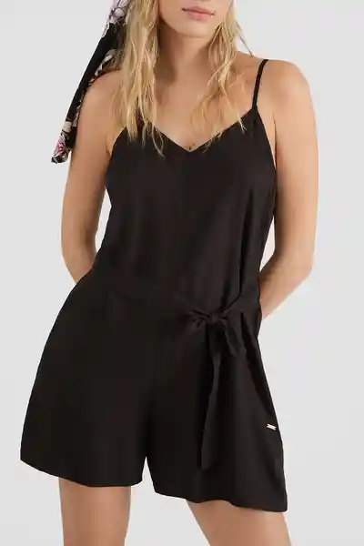 ONeill Vestido Playsuit Corto Mix And Match Negro Talla S