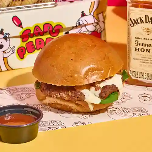 Hamburgesa Jack Daniels