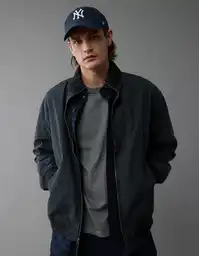 Chaqueta Hombre Azul Talla: MEDIUM 1708410 American Eagle