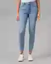 Jean Skinny Mujer Azul Nube Claro T 4 48616 Rifle